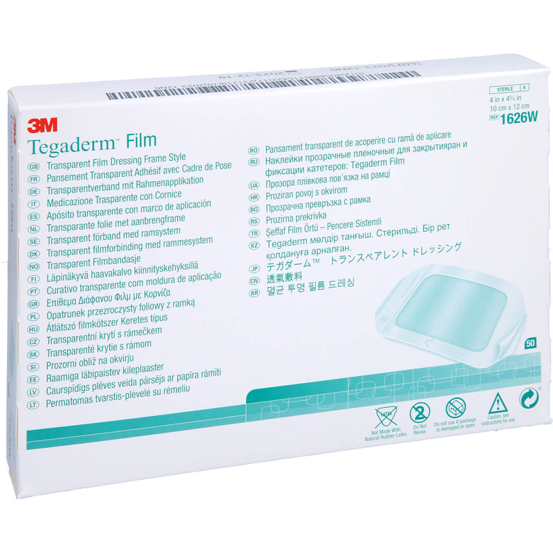 TEGADERM 3M FILM 1626W 50 St