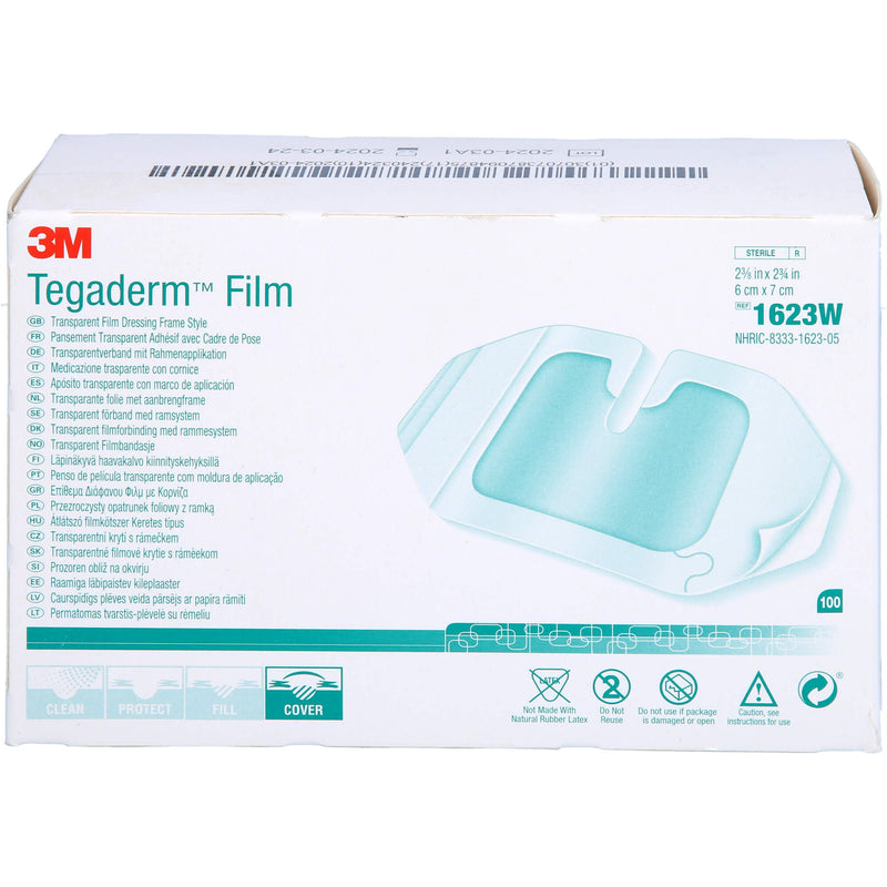 TEGADERM 3M FILM 1623W 100 St