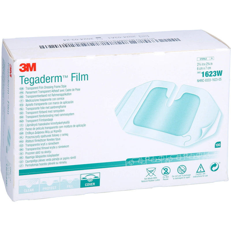 TEGADERM 3M FILM 1623W 100 St