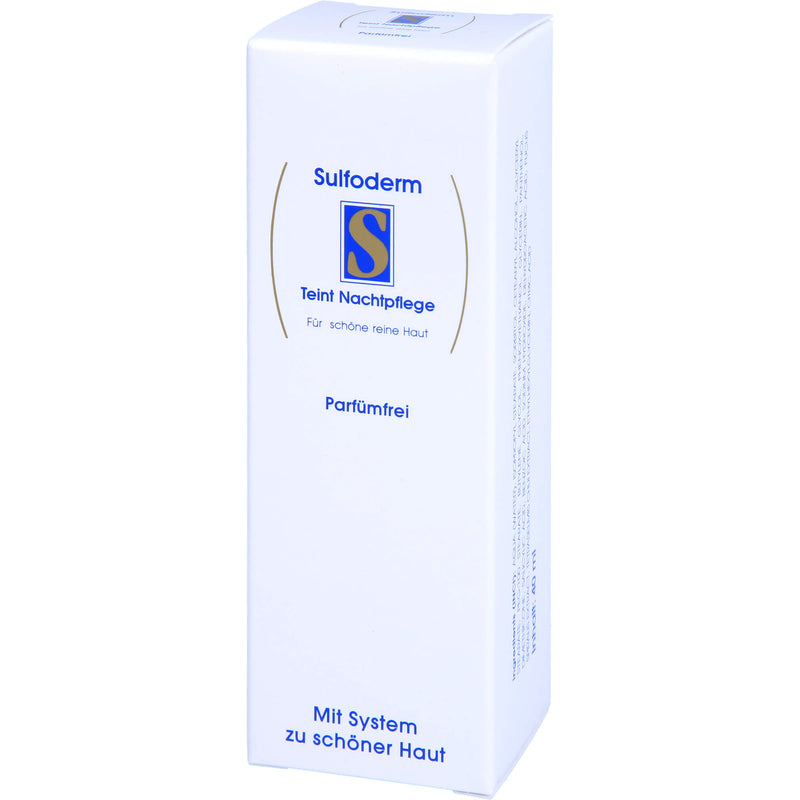 SULFODERM S TEINT NACHT PF 40 ml