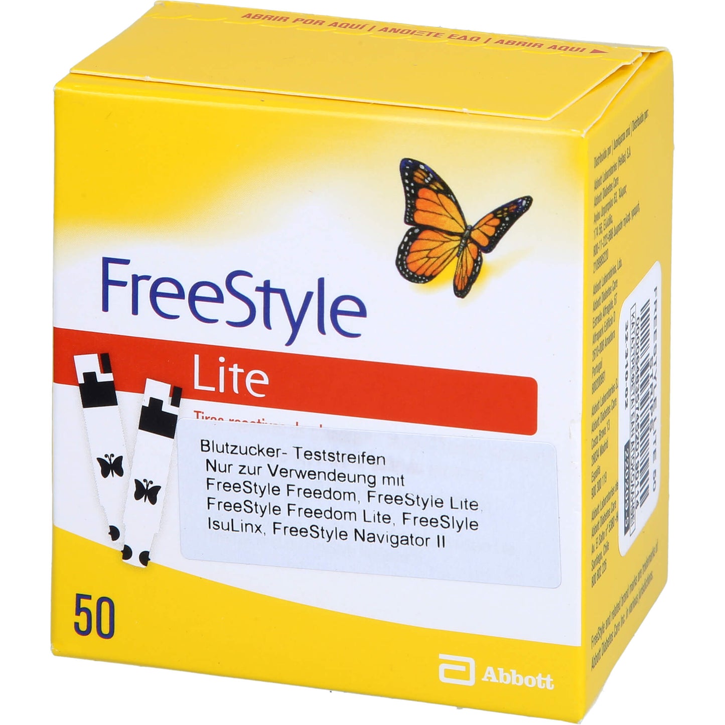 FREESTYLE Lite Teststreifen ohne Codieren 50 St