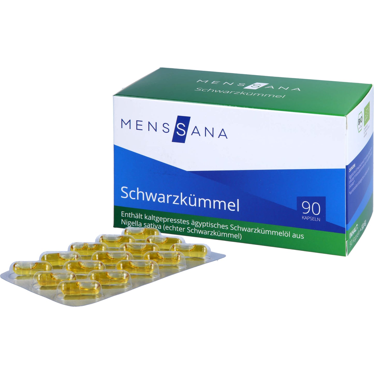 SCHWARZKÜMMEL MENSSANA Kapseln 90 St