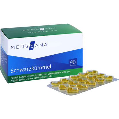 SCHWARZKÜMMEL MENSSANA Kapseln 90 St