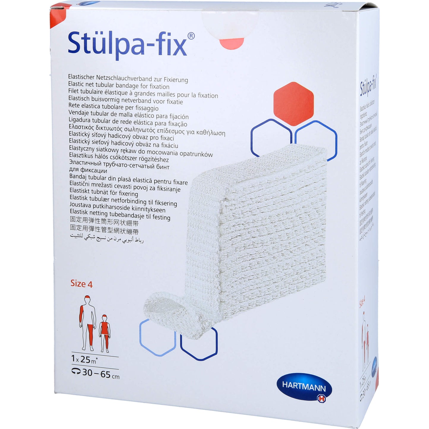 STÜLPA Fix Gr.4 Bein/Fuß/Kdr.Rumpf 25 m Netzschl. 1 St