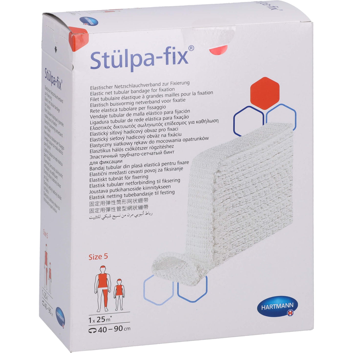 STÜLPA Fix Gr.5 Kopf/Kdr.Rumpf 25 m Netzschlauchv. 1 St