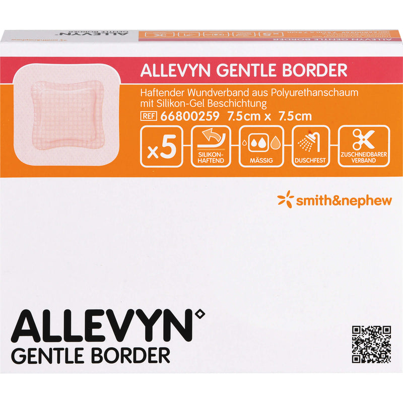 ALLEVYN GENTLE BO 7.5X7.5 5 St