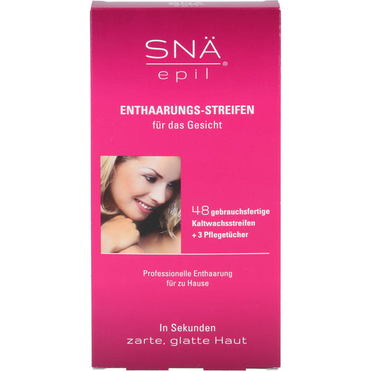 ENTHAARUNGS STREIFEN Gesicht Snae Epil 48 St