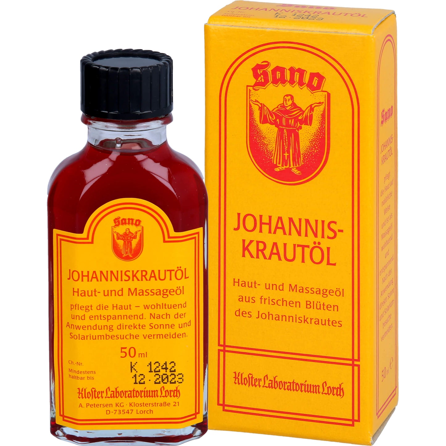 SANO JOHANNISKRAUTÖL 50 ml