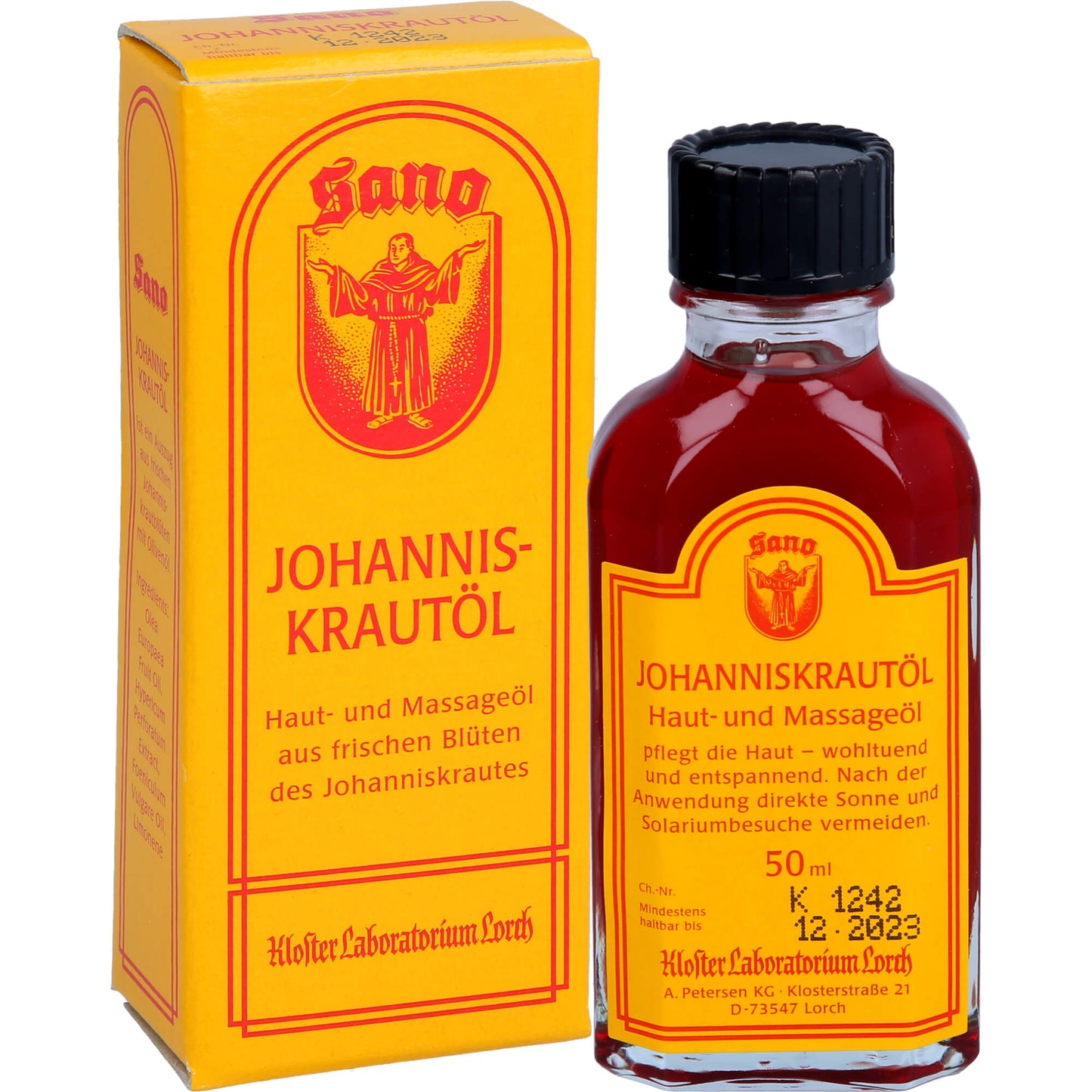 SANO JOHANNISKRAUTÖL 50 ml