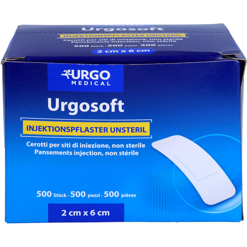 URGOSOFT INJ PFL 2X6CM 500 St