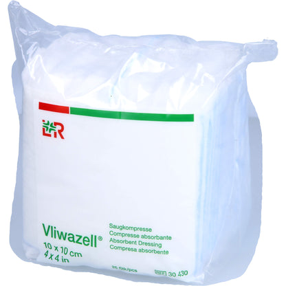 VLIWAZELL Saugkompressen unsteril 10x10 cm 25 St