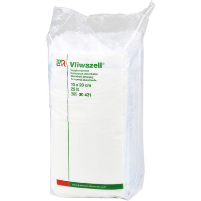 VLIWAZELL Saugkompressen unsteril 10x20 cm 25 St