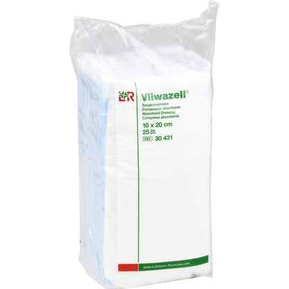 VLIWAZELL Saugkompressen unsteril 10x20 cm 25 St