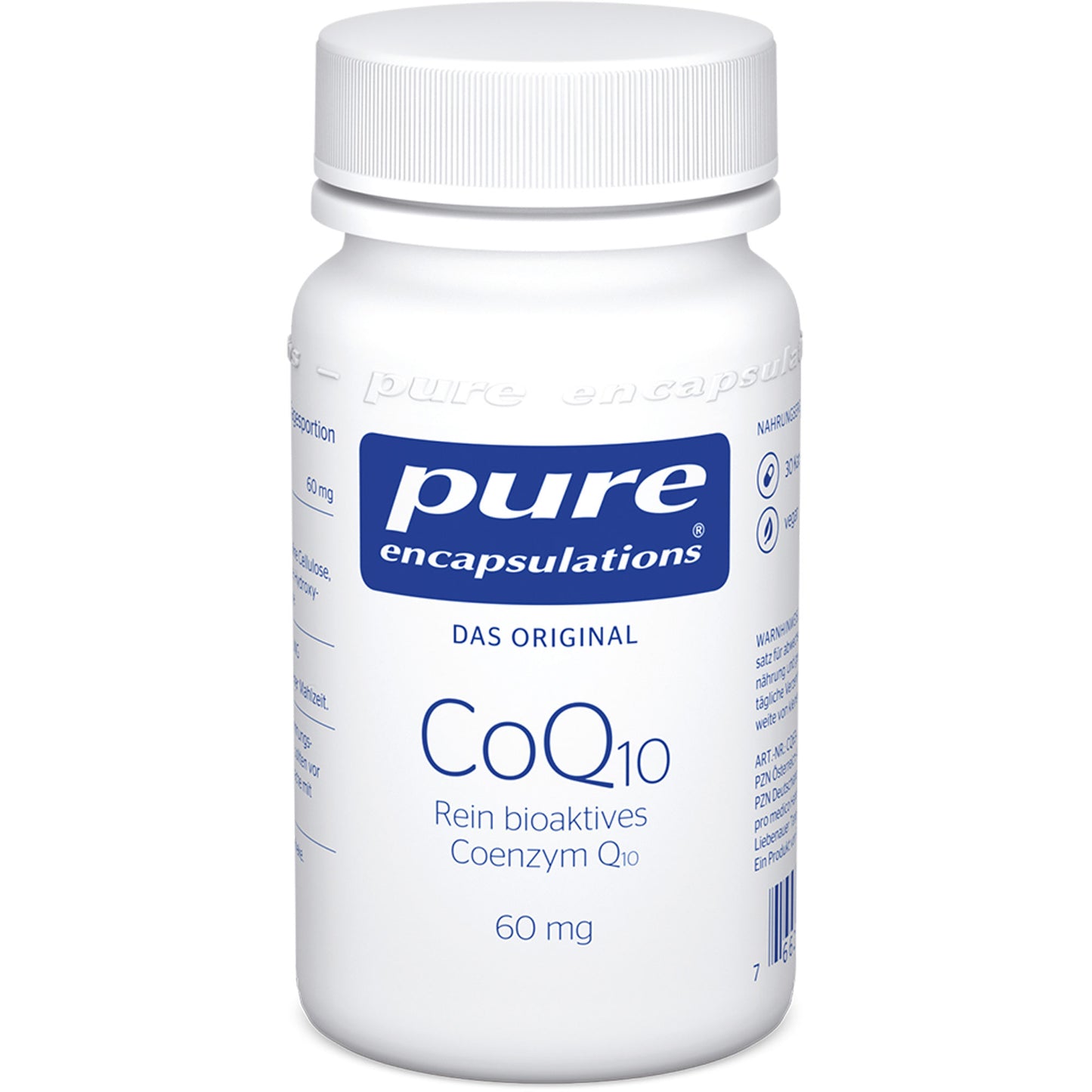 PURE ENCAPSULATIONS CoQ10 60 mg Kapseln 30 St