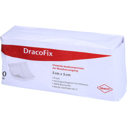 DRACOFIX OP-Kompressen 5x5 cm unsteril 8fach 100 St