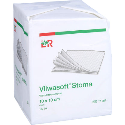 VLIWASOFT Stoma Kompressen 10x10 cm 4fach 100 St