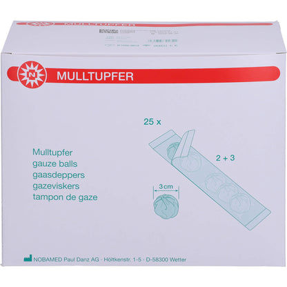 TUPFER Set 2+3 steril 25 St
