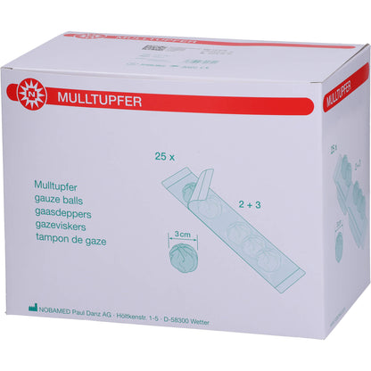 TUPFER Set 2+3 steril 25 St