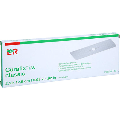 CURAFIX i.v. classic Pflaster 2,5x12,5 cm 20 St