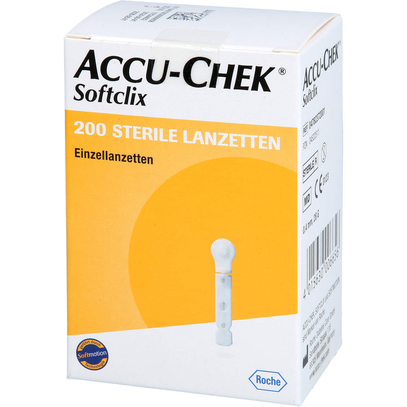 ACCU CHEK SOFTCLIX LANCET 200 St