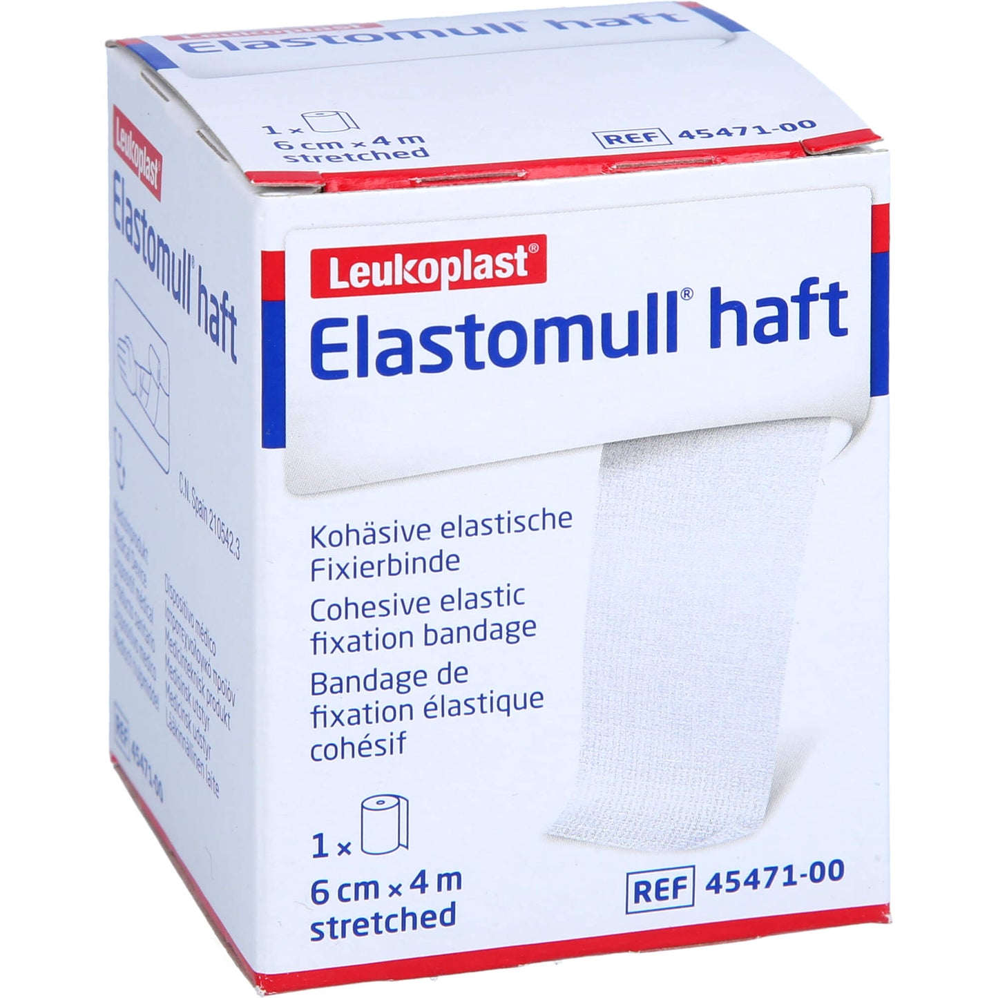 ELASTOMULL haft 6 cmx4 m Fixierbinde 1 St