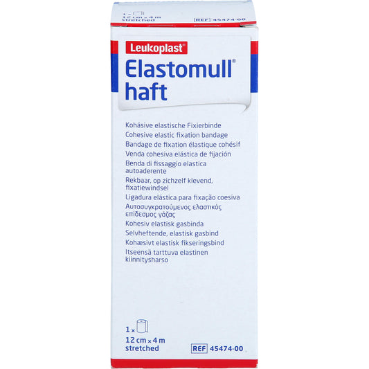ELASTOMULL haft 12 cmx4 m Fixierbinde 1 St