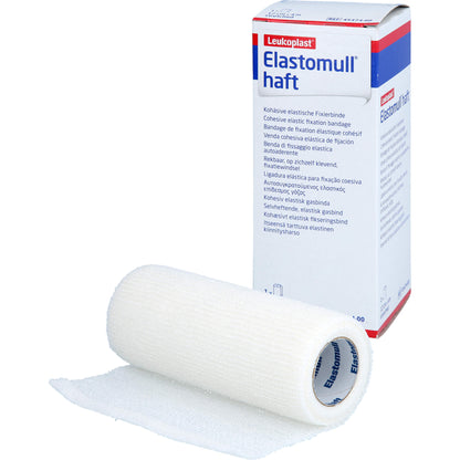 ELASTOMULL haft 12 cmx4 m Fixierbinde 1 St