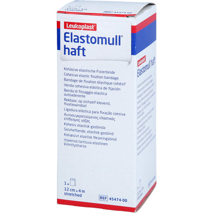 ELASTOMULL haft 12 cmx4 m Fixierbinde 1 St