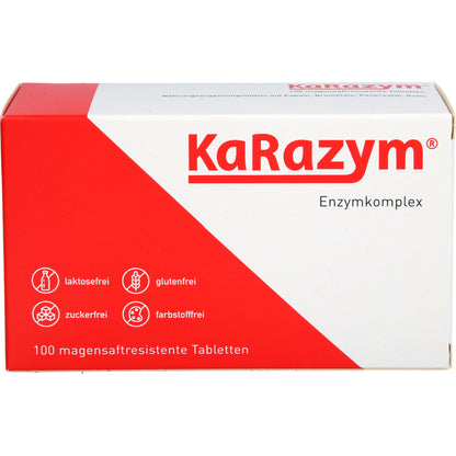 KARAZYM magensaftresistente Tabletten 100 St