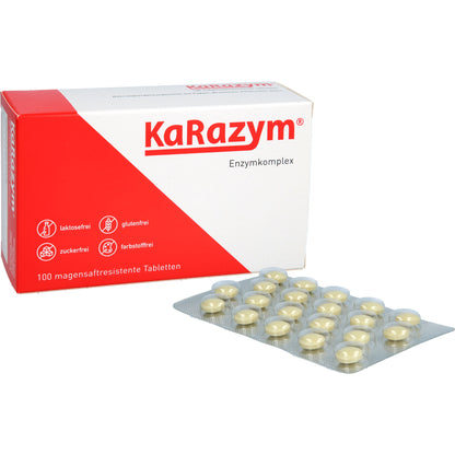KARAZYM magensaftresistente Tabletten 100 St