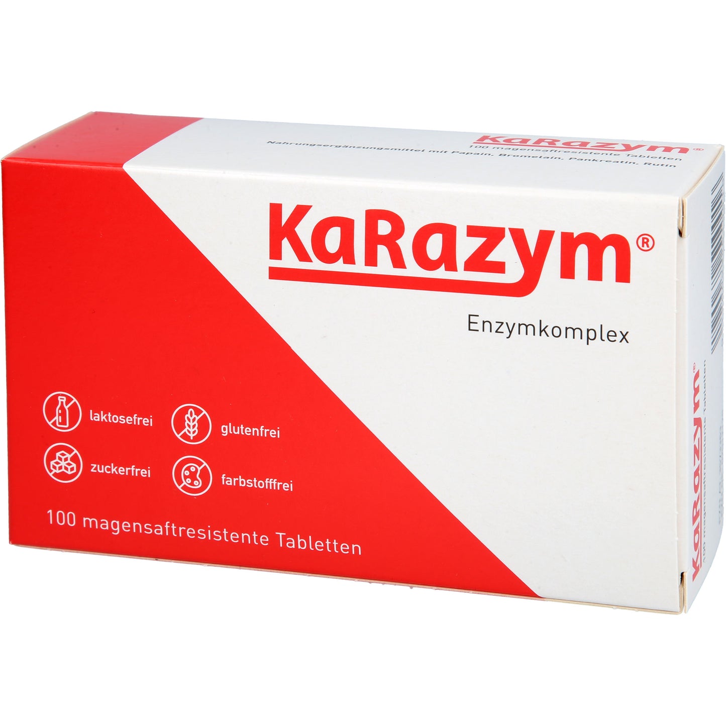 KARAZYM magensaftresistente Tabletten 100 St