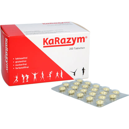 KARAZYM magensaftresistente Tabletten 200 St