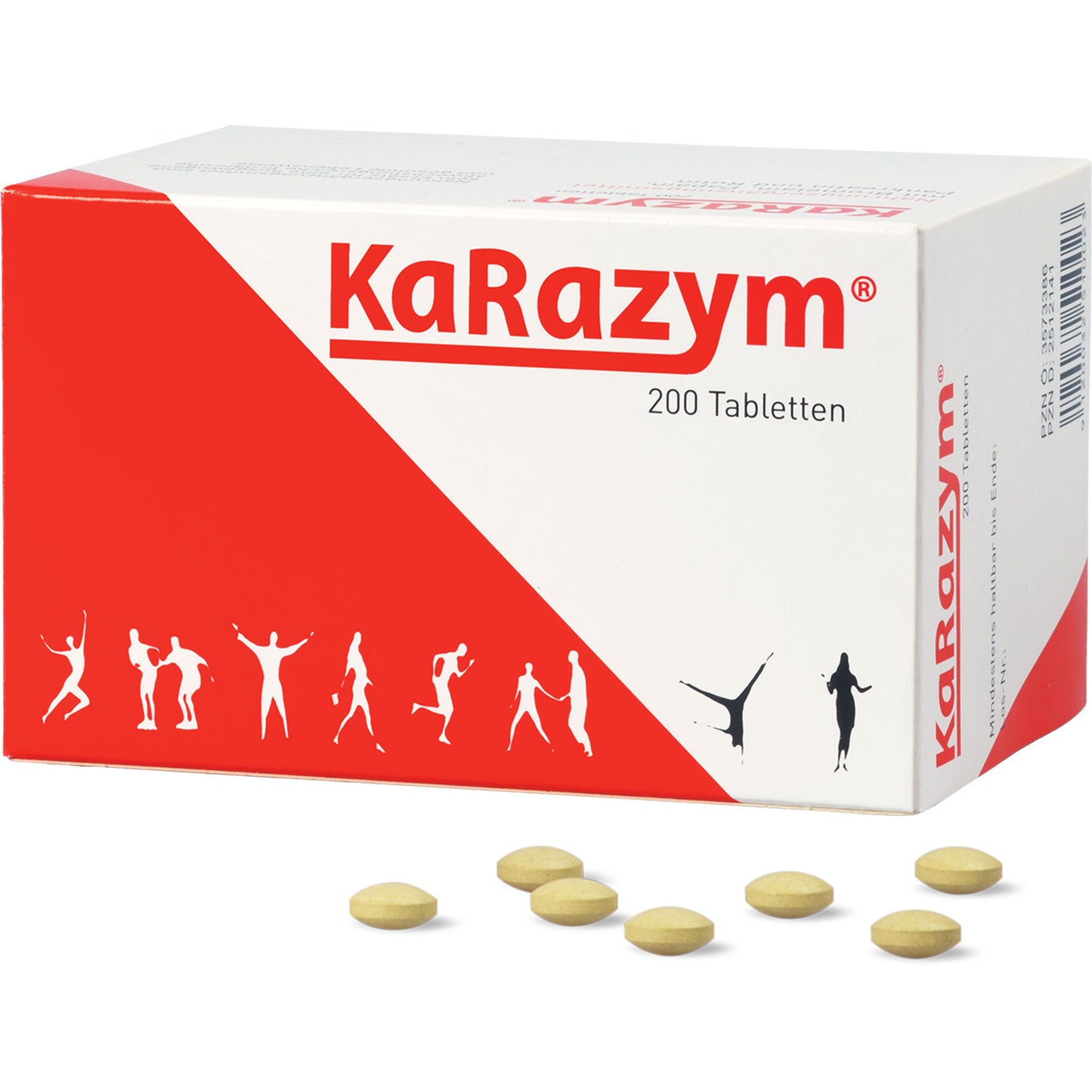 KARAZYM magensaftresistente Tabletten 200 St