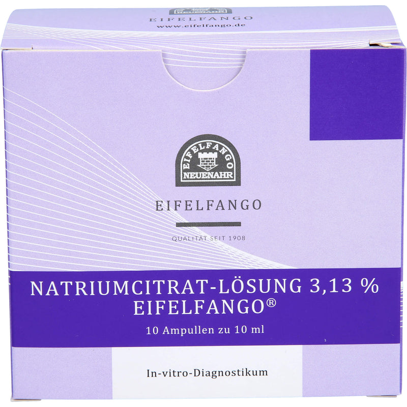 NATRIUM CITRICUM 3.13% 10X10 ml