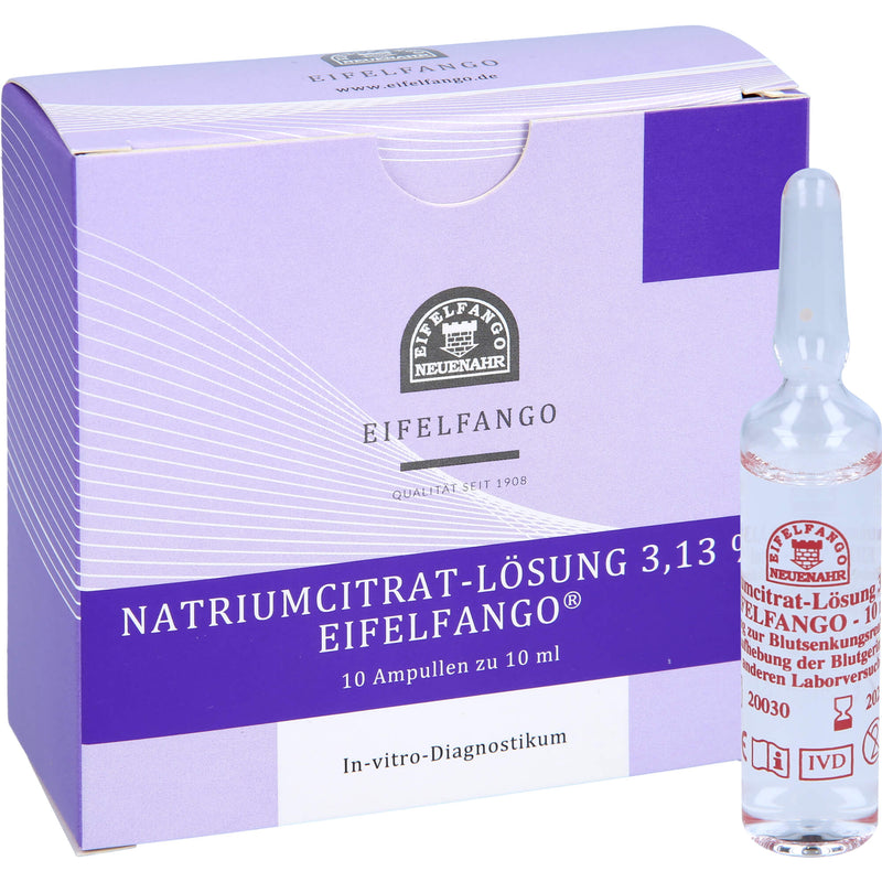 NATRIUM CITRICUM 3.13% 10X10 ml