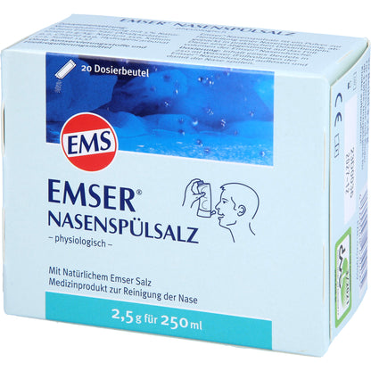 EMSER Nasenspülsalz physiologisch Btl. 20 St