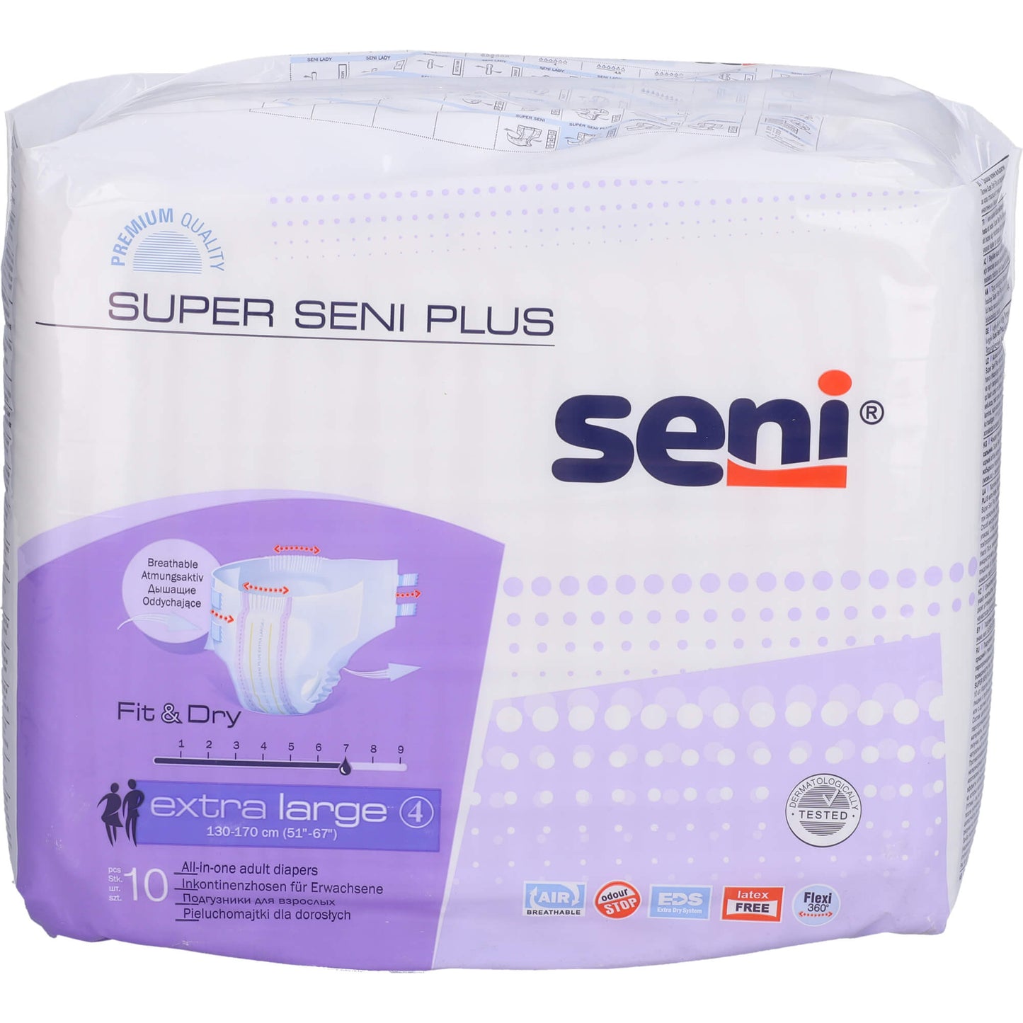 SENI Super Plus Inkontinenzslip XL 10 St
