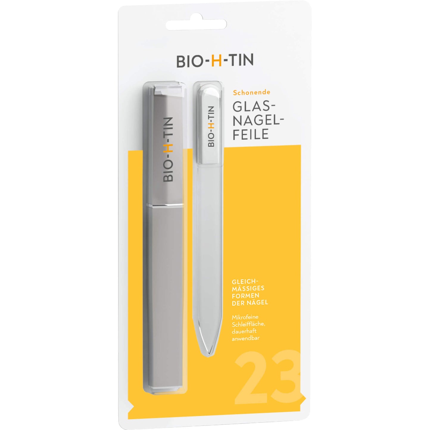 BIO-H-TIN Glas Nagelfeile 1 St