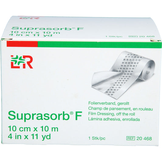 SUPRASORB F Folien-Wundverb.10 cmx10 m unste.Rolle 1 St