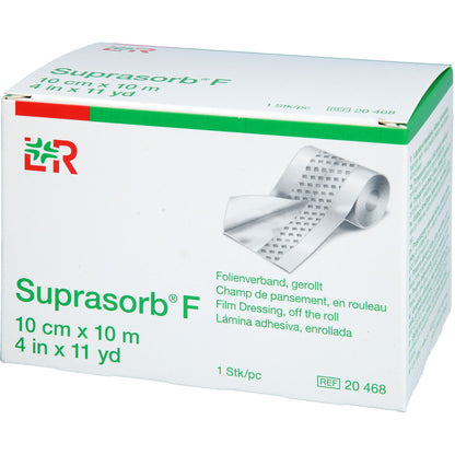 SUPRASORB F Folien-Wundverb.10 cmx10 m unste.Rolle 1 St