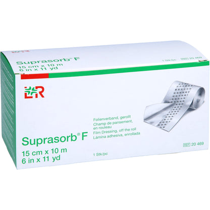 SUPRASORB F Folien-Wundverb.15 cmx10 m unste.Rolle 1 St