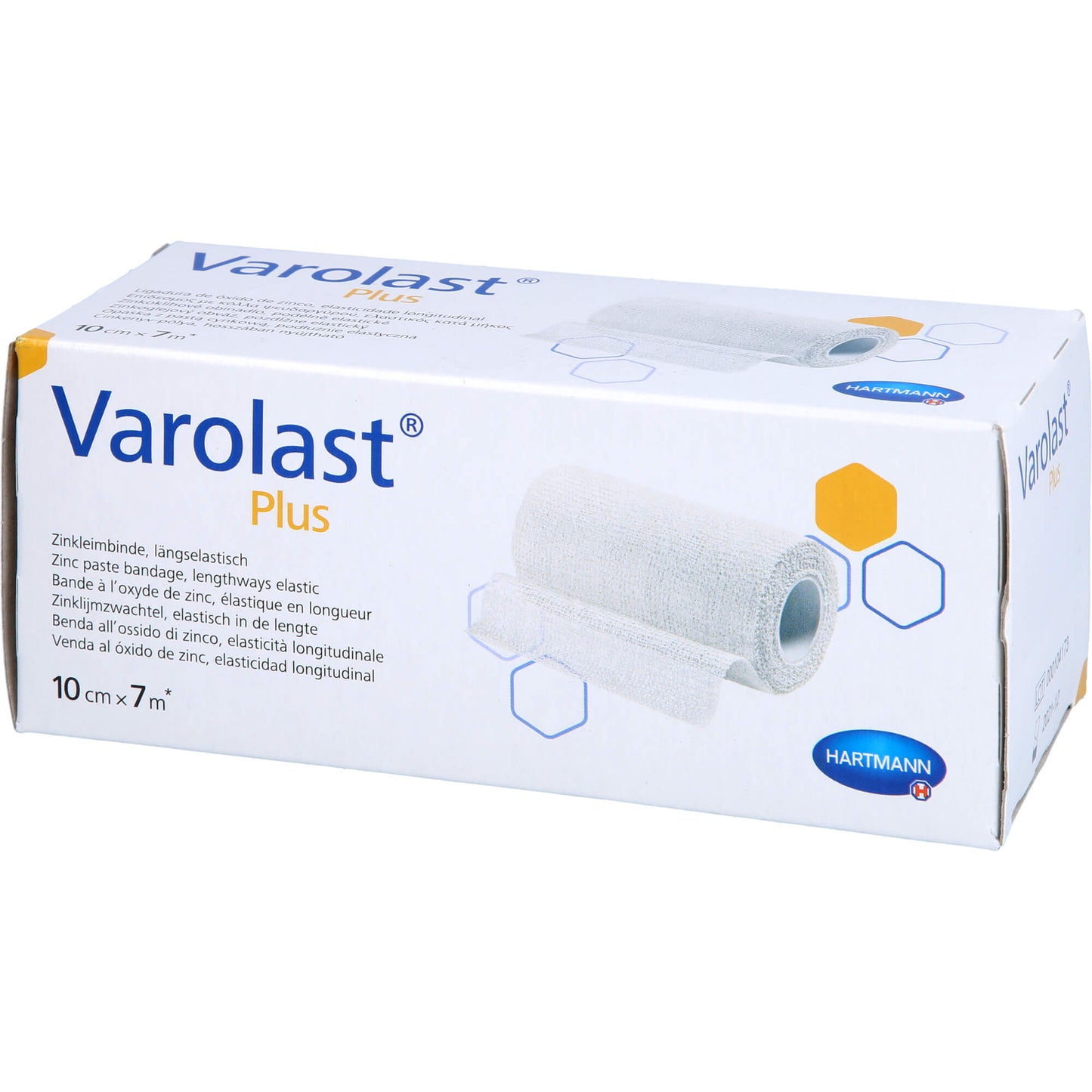 VAROLAST Plus Zinkleimbinde 10 cmx7 m 1 St