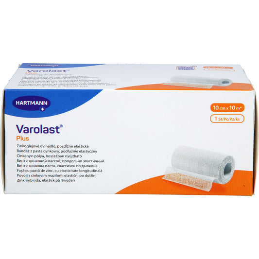 VAROLAST Plus Zinkleimbinde 10 cmx10 m 1 St