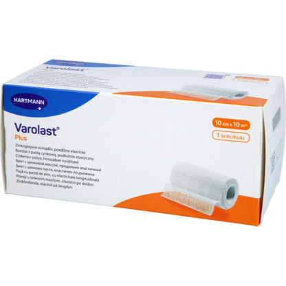VAROLAST Plus Zinkleimbinde 10 cmx10 m 1 St