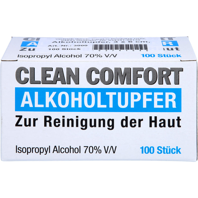 ALKOHOLTUPFER STERIL 3X6CM 100 St