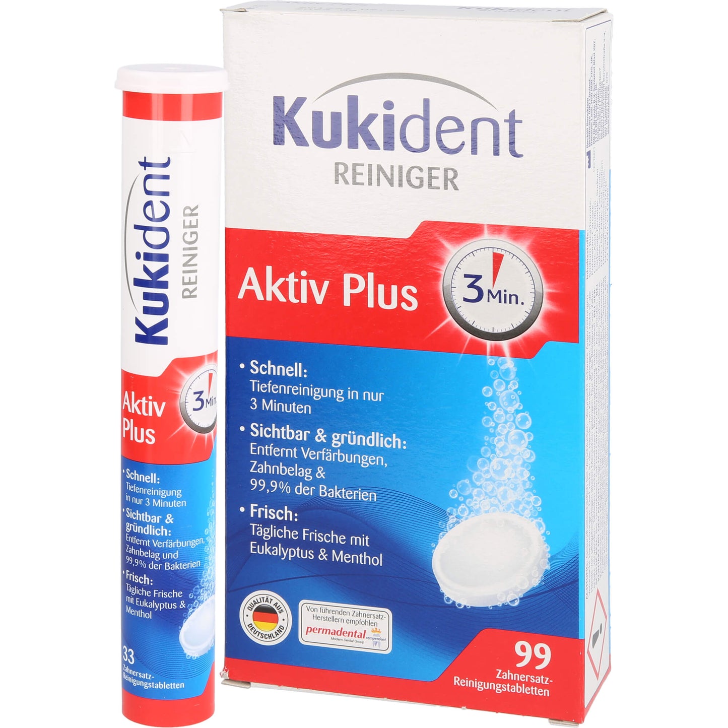 KUKIDENT Aktiv Plus Tabs 99 St