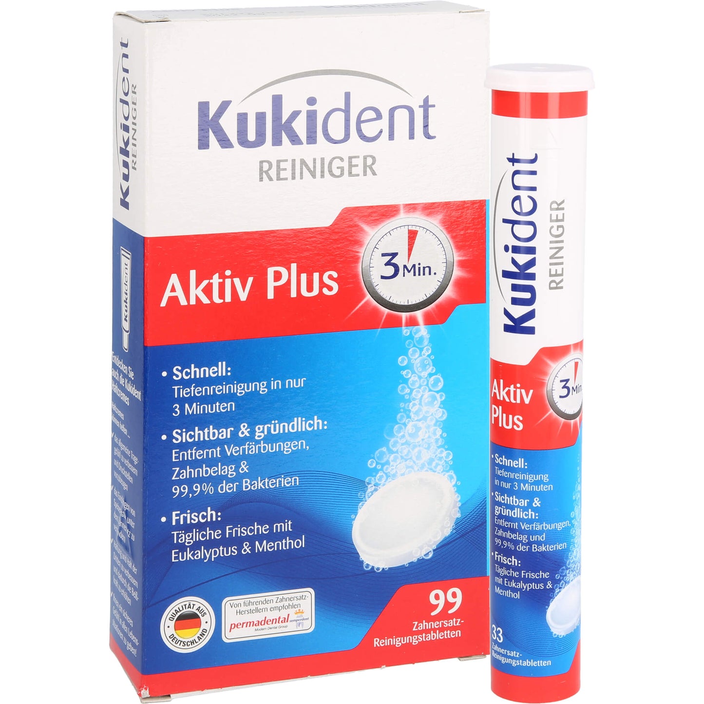KUKIDENT Aktiv Plus Tabs 99 St