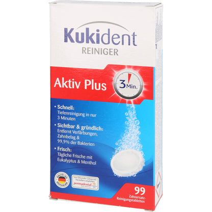 KUKIDENT Aktiv Plus Tabs 99 St