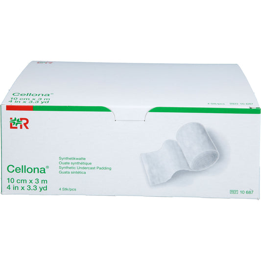 CELLONA Synthetikwatte 10 cmx3 m 4 St