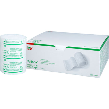 CELLONA Synthetikwatte 10 cmx3 m 4 St